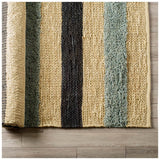 Dolman Multi-Colored Jute Hand Woven Rug by Mercana at Eve Furniture