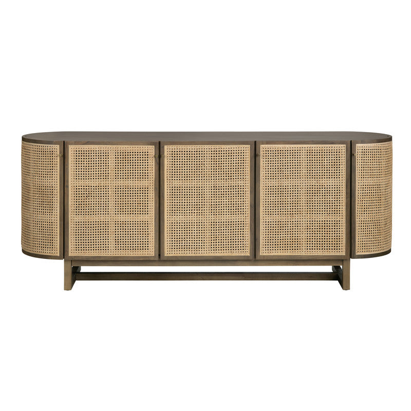 Domingo Brown/Tan Sideboard by Crestview at Eve Furniture