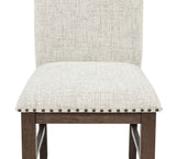 Domingo Espresso Side Chair, Set of 2 by Crown Mark at Eve Furniture