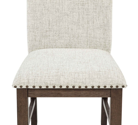 Domingo Espresso Side Chair, Set of 2 by Crown Mark at Eve Furniture