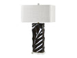 Dominic Black/Blue Table Lamp (Set of 2) by Crestview at Eve Furniture