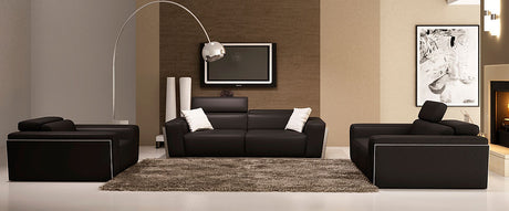 Domo Black Living Room Set by New Era Innovations at Eve Furniture