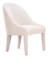Domo Ivory Dining Chair by Zuomod at Eve Furniture