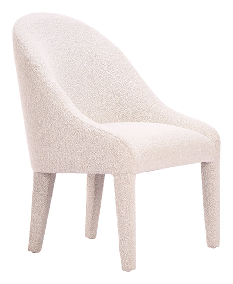 Domo Ivory Dining Chair by Zuomod at Eve Furniture