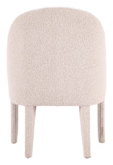 Domo Ivory Dining Chair by Zuomod at Eve Furniture