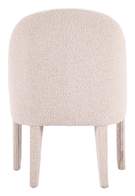Domo Ivory Dining Chair by Zuomod at Eve Furniture