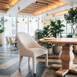Domo Ivory Dining Chair by Zuomod at Eve Furniture