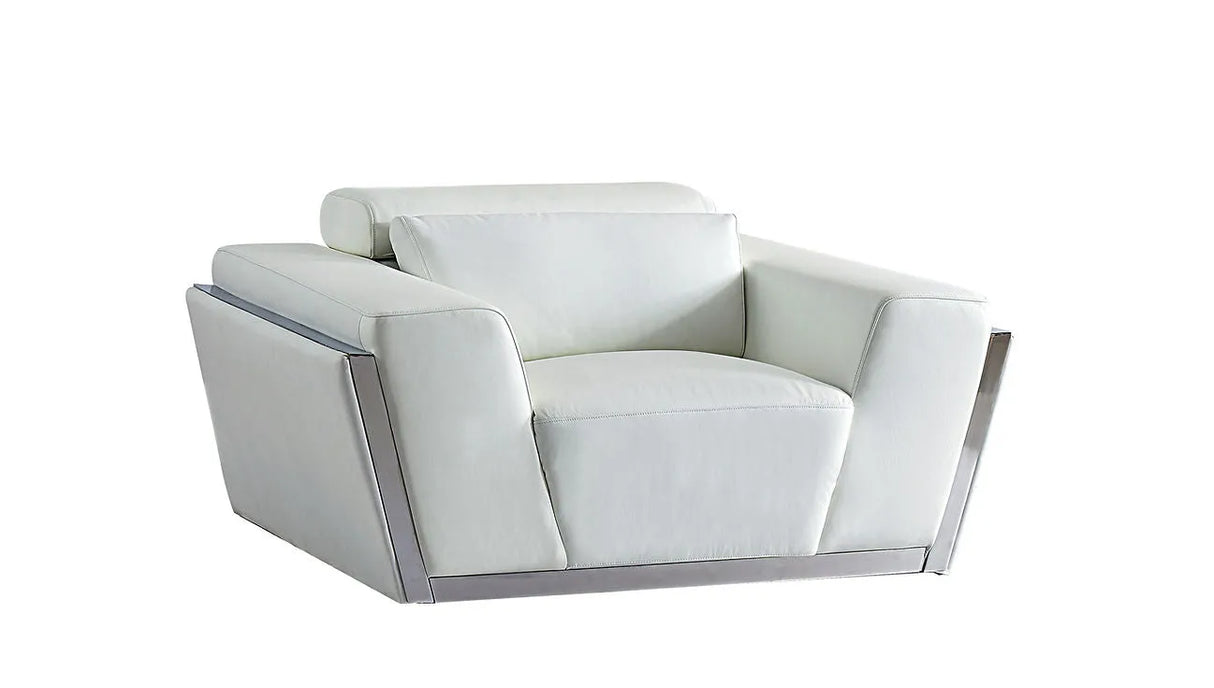 Domo White Living Room Set by New Era Innovations at Eve Furniture