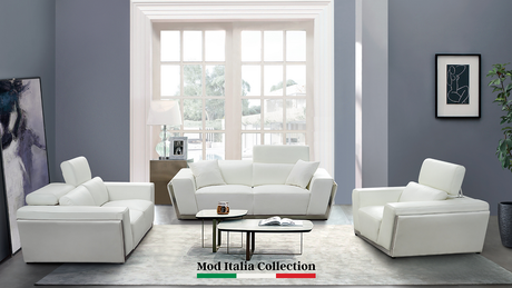 Domo White Living Room Set by New Era Innovations at Eve Furniture