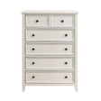 Donahue White Chest by Homelegance at Eve Furniture