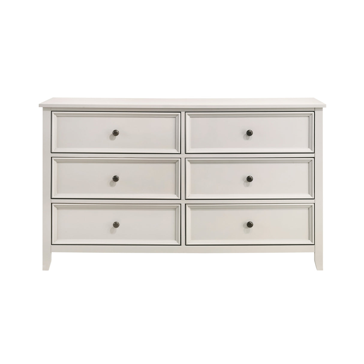 Donahue White Dresser by Homelegance at Eve Furniture
