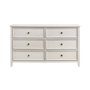 Donahue White Dresser by Homelegance at Eve Furniture