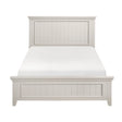 Donahue White Full Panel Bed by Homelegance at Eve Furniture