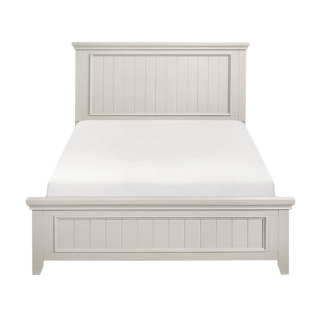 Donahue White Full Panel Bed by Homelegance at Eve Furniture