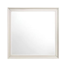 Donahue White Mirror (Mirror Only) by Homelegance at Eve Furniture