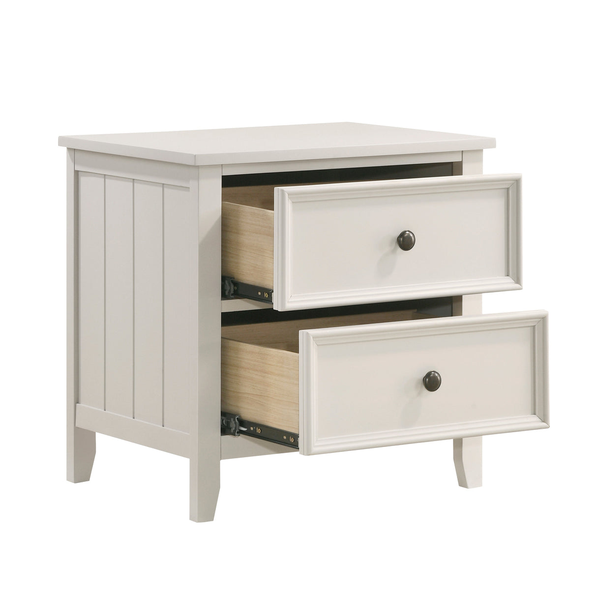 Donahue White Nightstand by Homelegance at Eve Furniture