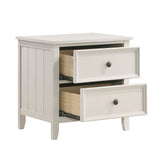 Donahue White Nightstand by Homelegance at Eve Furniture