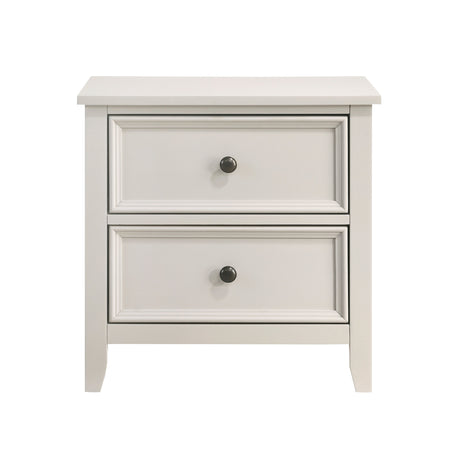 Donahue White Nightstand by Homelegance at Eve Furniture