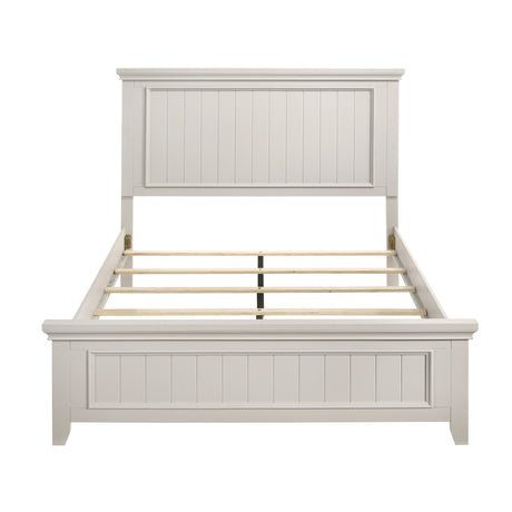 Donahue White Queen Panel Bed by Homelegance at Eve Furniture