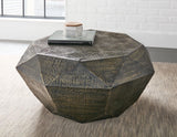 Donato Octagonal Cocktail Table by Steve Silver at Eve Furniture