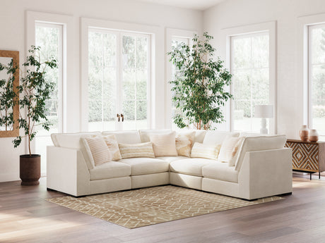 Donelson Creek Vanilla 5-Piece Modular Sectional by Ashley at Eve Furniture