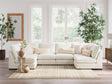 Donelson Creek Vanilla 6-Piece Modular Sectional by Ashley at Eve Furniture