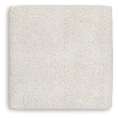 Donelson Creek Vanilla Oversized Accent Ottoman by Ashley at Eve Furniture