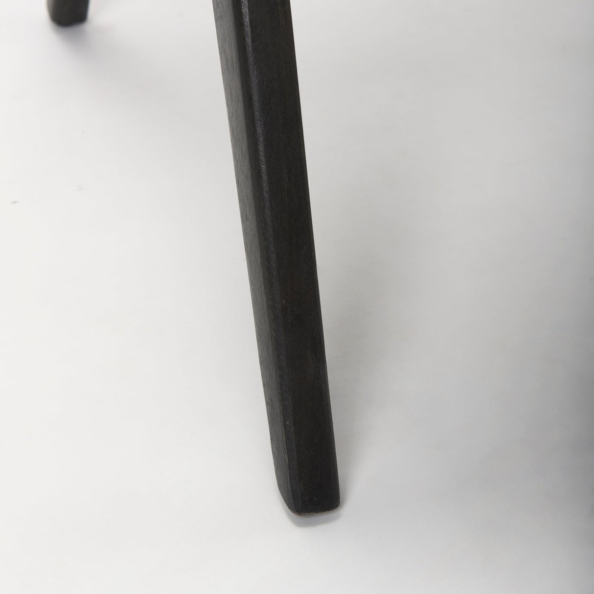 Donna Black Wood Cane-Back w/ Beige Upholstered Seat Dining Chair by Mercana at Eve Furniture