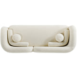 Donna Japandi Style Ivory Boucle Sofa by Ashcroft Furniture at Eve Furniture