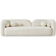 Donna Japandi Style Ivory Boucle Sofa by Ashcroft Furniture at Eve Furniture