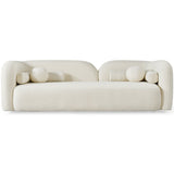 Donna Japandi Style Ivory Boucle Sofa by Ashcroft Furniture at Eve Furniture