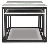 Donnesta Gray/Black Table by ASHLEY FURNITURE at Eve Furniture