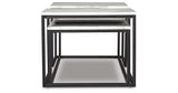 Donnesta Gray/Black Table by ASHLEY FURNITURE at Eve Furniture