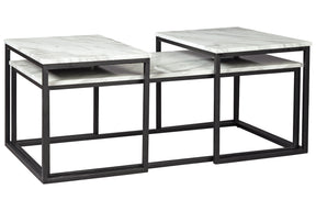 Donnesta Gray/Black Table by ASHLEY FURNITURE at Eve Furniture