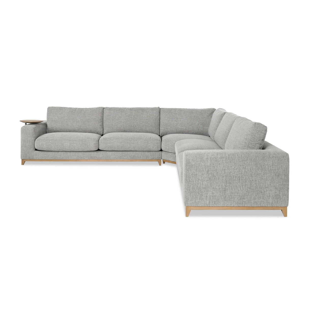 Donovan 3 Piece Sectional - Gray by Classic Home at Eve Furniture