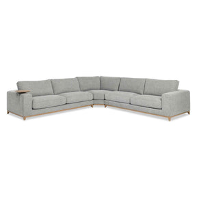 Donovan 3 Piece Sectional - Gray by Classic Home at Eve Furniture