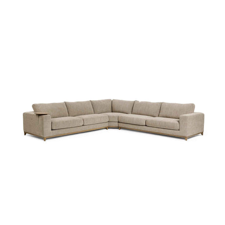 Donovan Bisque Sectional by Classic Home at Eve Furniture