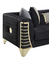 Donovan Black 3-Piece Sectional [Special Price] by New Era Innovations at Eve Furniture