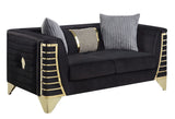Donovan Black Living Room Set by New Era Innovations at Eve Furniture
