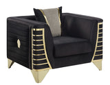 Donovan Black Living Room Set by New Era Innovations at Eve Furniture