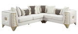 Donovan Cream 3-Piece Sectional by New Era Innovations at Eve Furniture