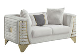 Donovan Cream Living Room Set by New Era Innovations at Eve Furniture