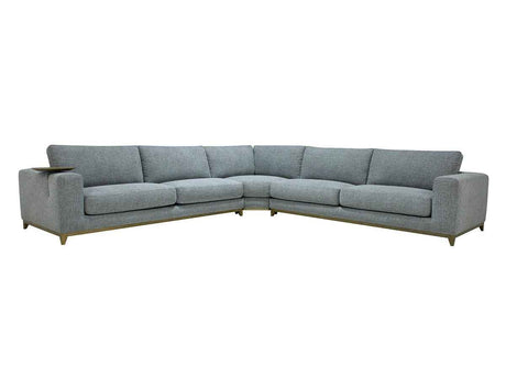 Donovan Gray Sectional by Classic Home at Eve Furniture