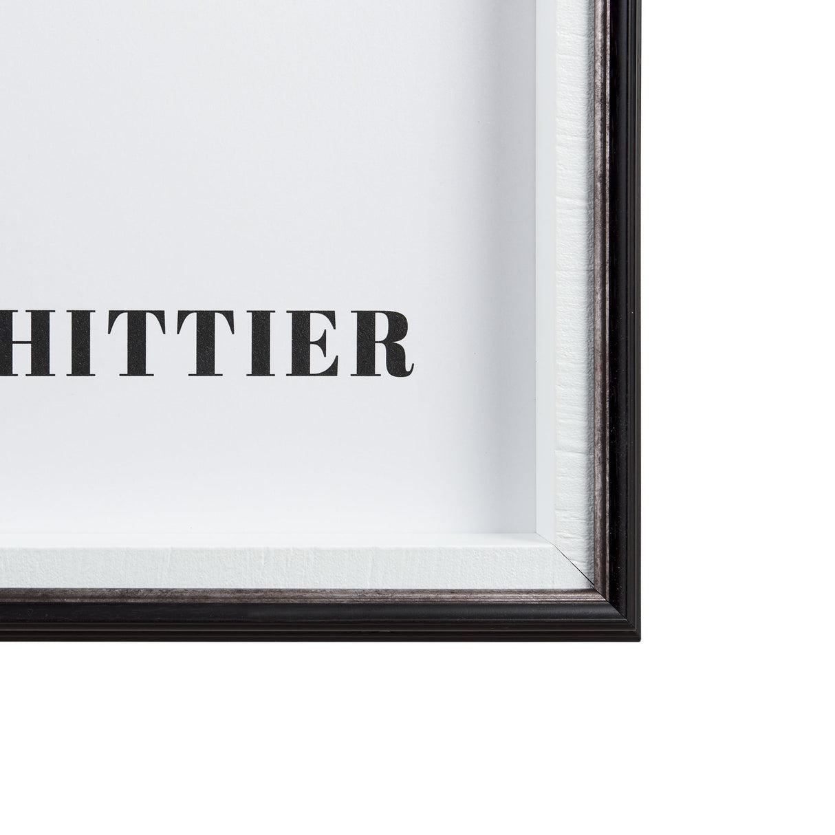 Don't Quit by Mercana Studio a Framed Art Print Matted under Glass by Mercana at Eve Furniture