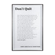 Don't Quit by Mercana Studio a Framed Art Print Matted under Glass by Mercana at Eve Furniture