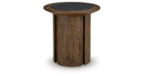 Dontayne Warm Brown End Table by Ashley at Eve Furniture