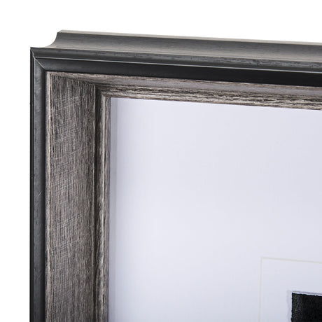 Doodle I by Mercana Studio a Hand Embellished Textured Framed Art Print Matted under Glass by Mercana at Eve Furniture