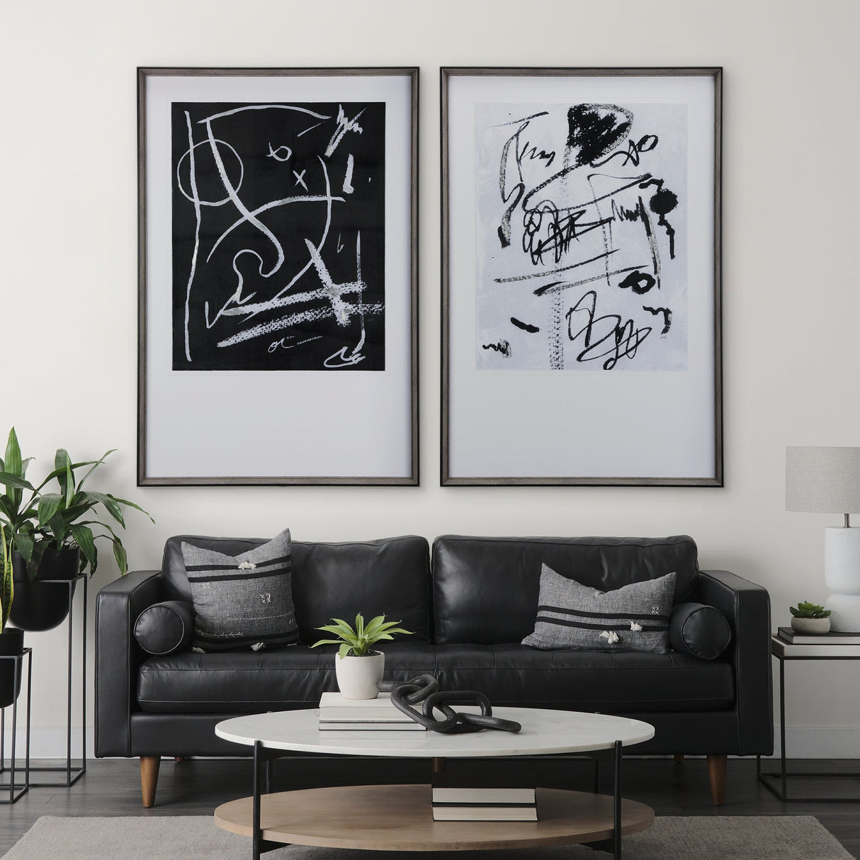 Doodle I by Mercana Studio a Hand Embellished Textured Framed Art Print Matted under Glass by Mercana at Eve Furniture