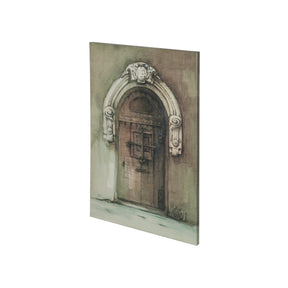 Door I by Mercana Studio a Hand Embellished Textured Canvas by Mercana at Eve Furniture