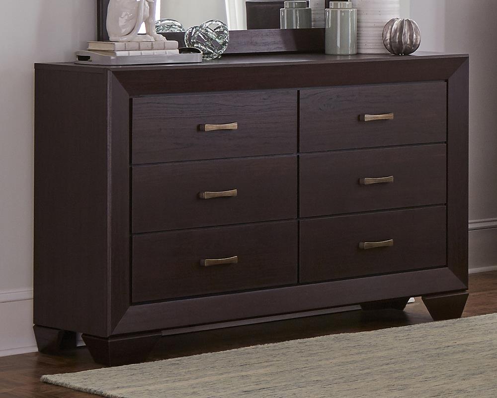 Dorian Brown/Dark Cocoa 4-Piece Twin Bedroom Set